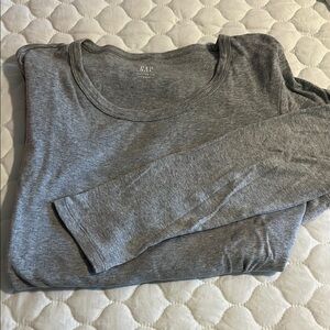 GAP Gray Long Sleeve Shirt